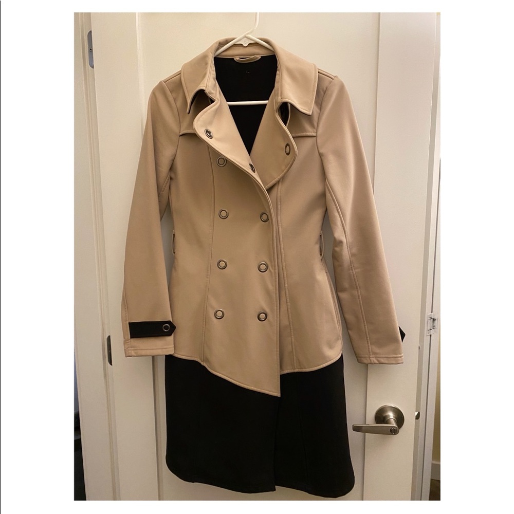 Karma double breasted Long trench coat